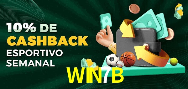 10% de bônus de cashback na WIN7B